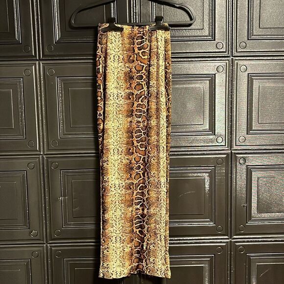 Fashionnova  print ed midi skirt - Picture 1 of 7